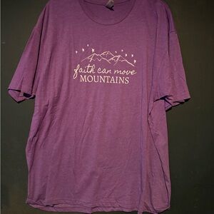 Purple Graphic T-Shirt